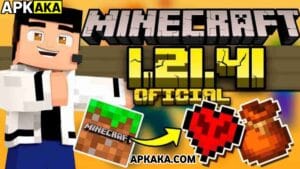 Minecraft 1.21.41 APK 